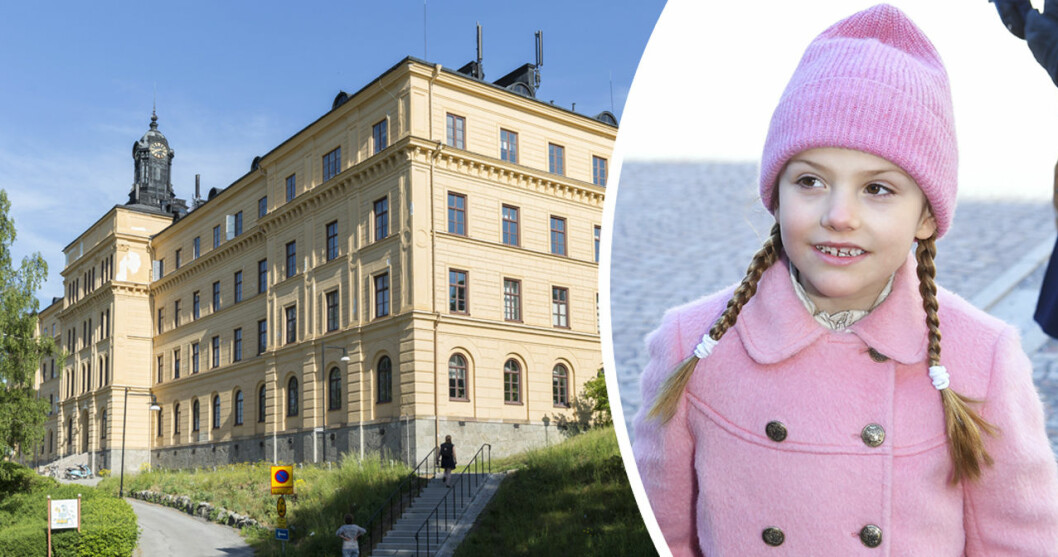 Estelle är ettagluttare på Campus Manilla. hovets besked om prinsessan estelle efter skidolyckan