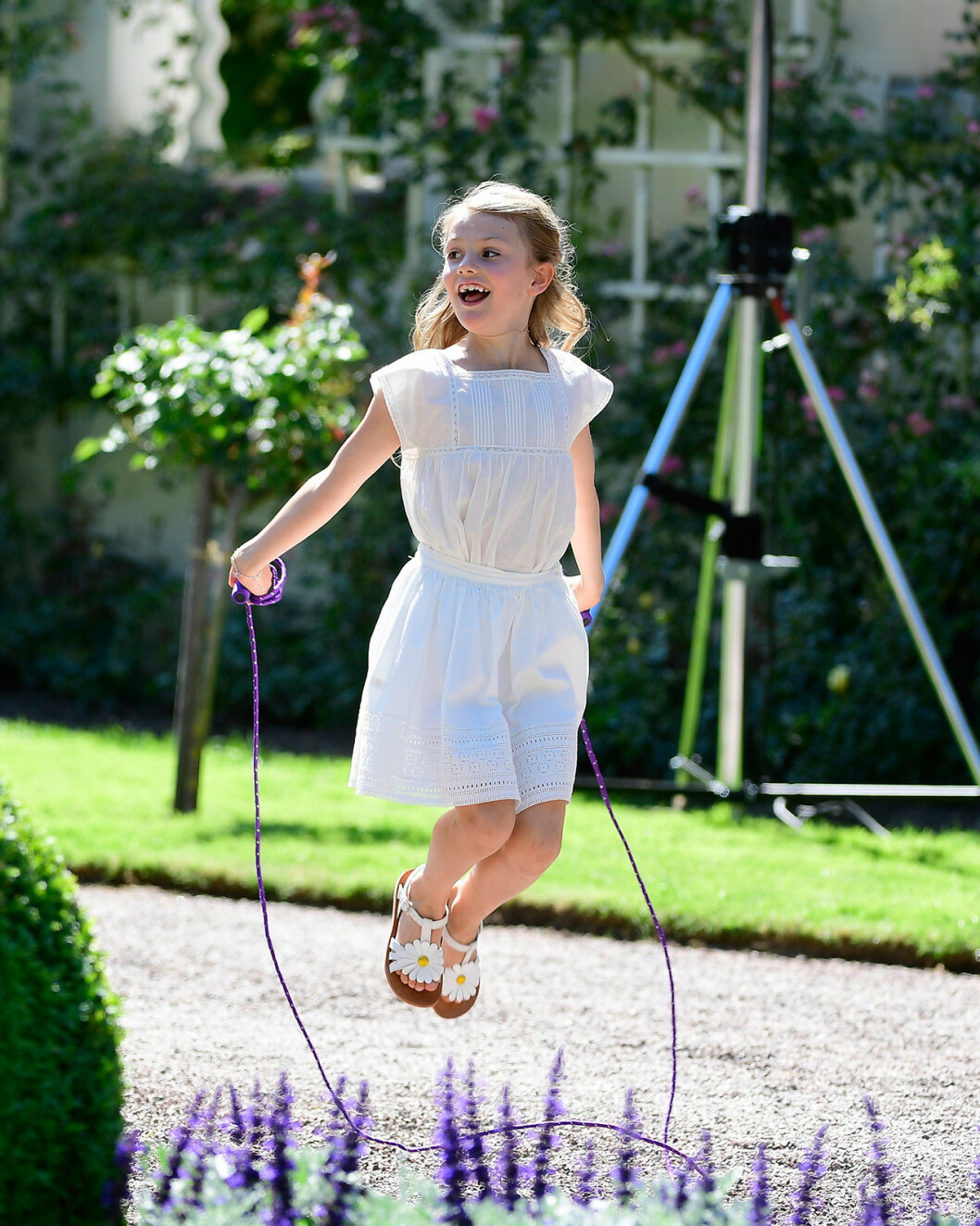 Prinsessan Estelle på Solliden, år 2019. prinsessan estelle solliden