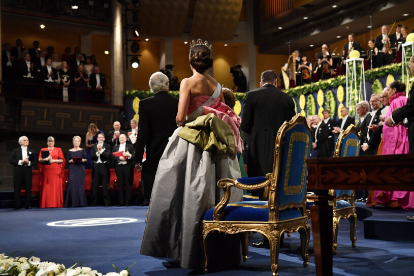 Ett minst sagt annorlunda Nobelår för kronprinsessan Victoria.