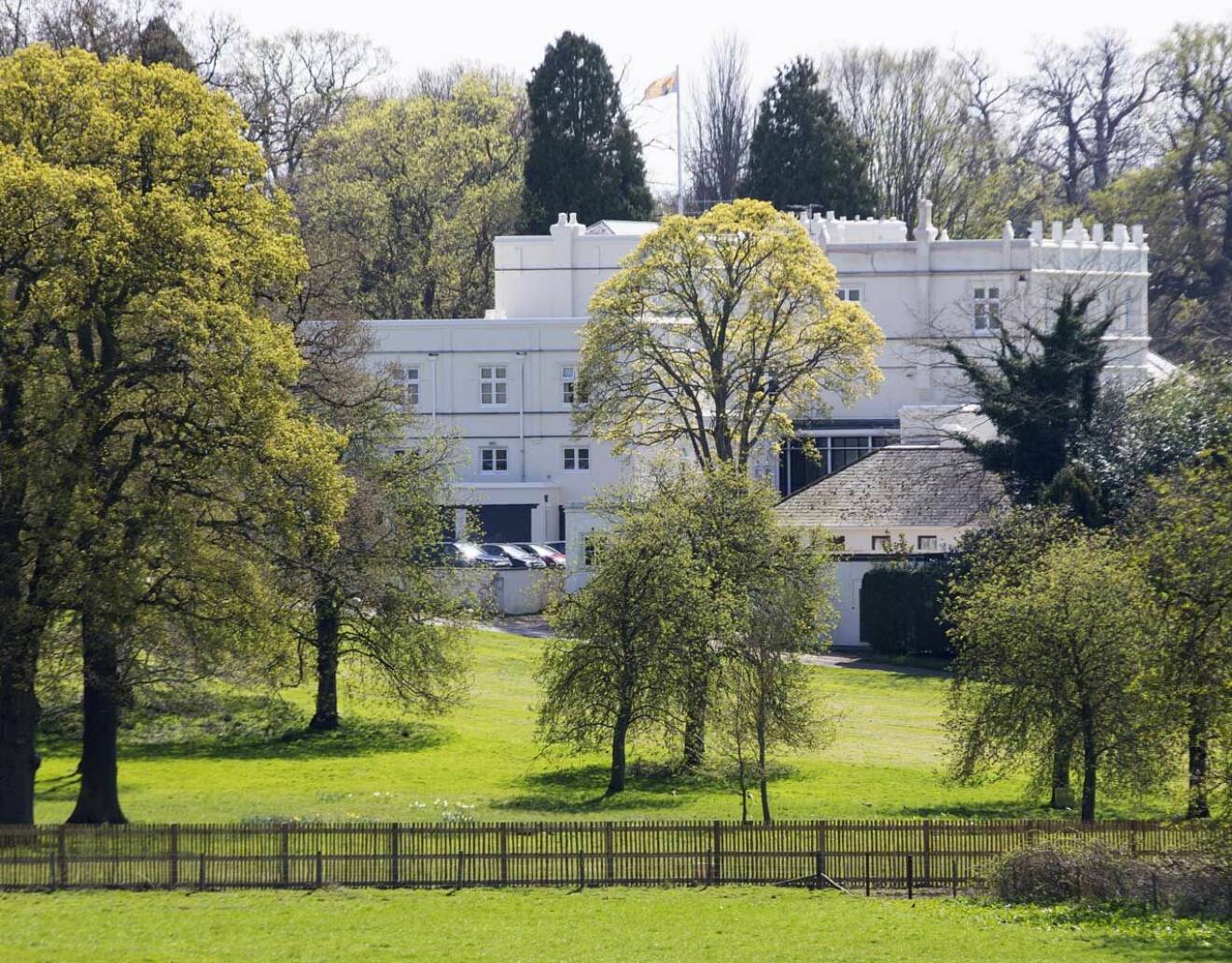 Prins Andrews hem Royal Lodge på slottet Windsor