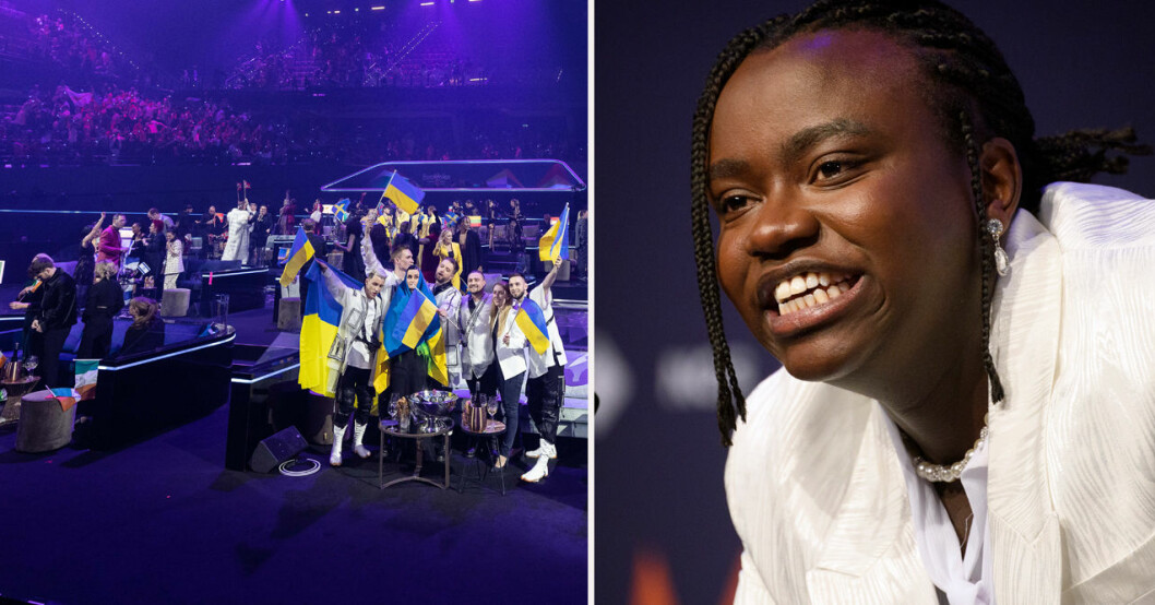 Tusse tävlade mot det kontroversiella bidraget. Eurovision Song Contest och Tusse