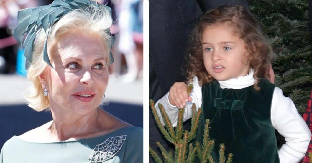 Eva O'Neill och prinsessan Adrienne – vilket radarpar! Eva O'Neill och prinsessan Adrienne