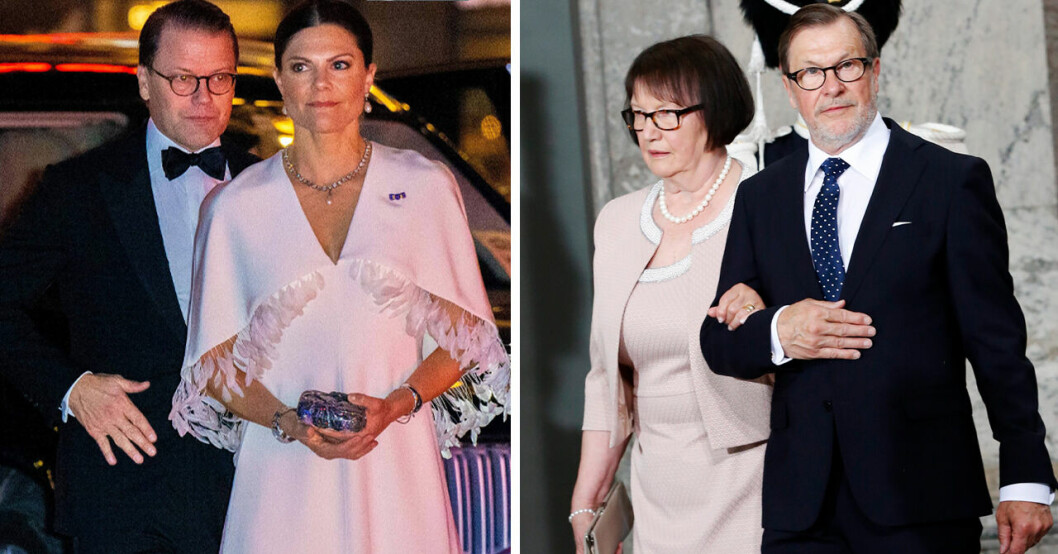 Prins Daniel, kronprinsessan Victoria, Ewa Westling och Olle Westling