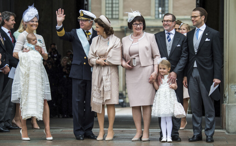 Ewa och Olle Westling på kungens 70-årsdag!