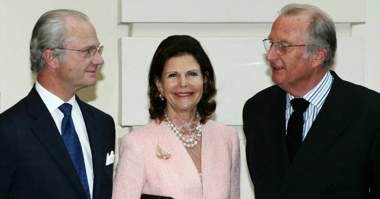 Ex-kung Albert, Kungen, Drottning Silvia