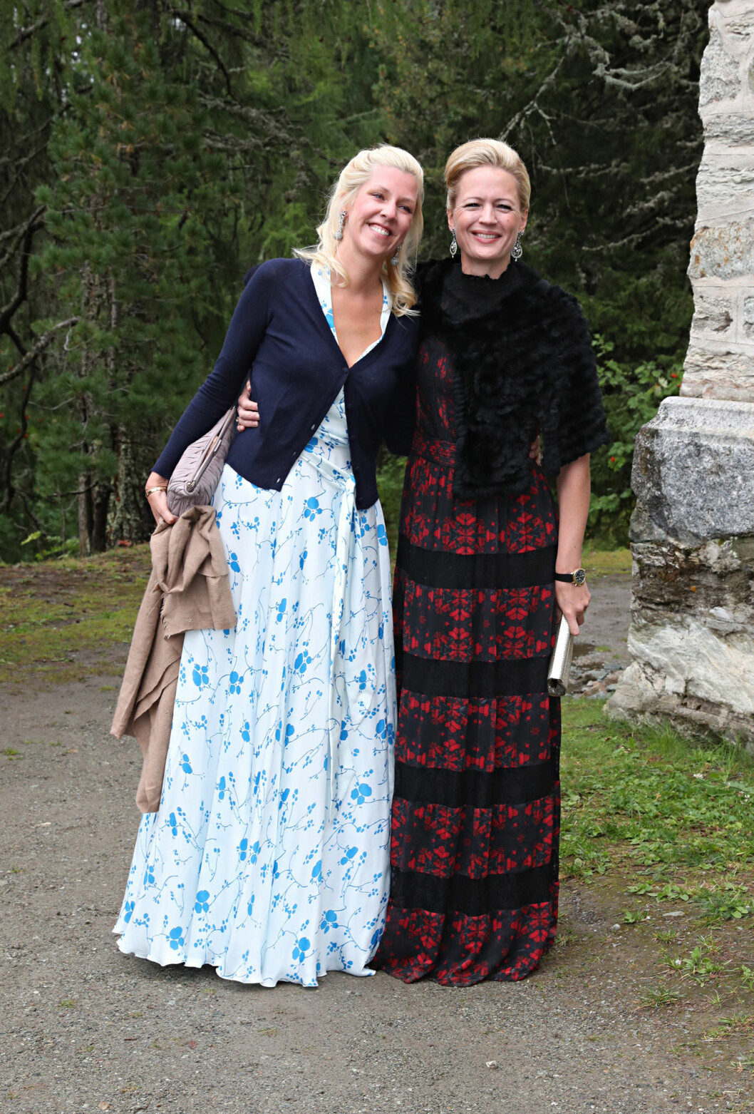 Tatiana och Wolfgang av Bayern. Svägerskorna prinsessan Felipa och prinsessan Anna av Bayern.