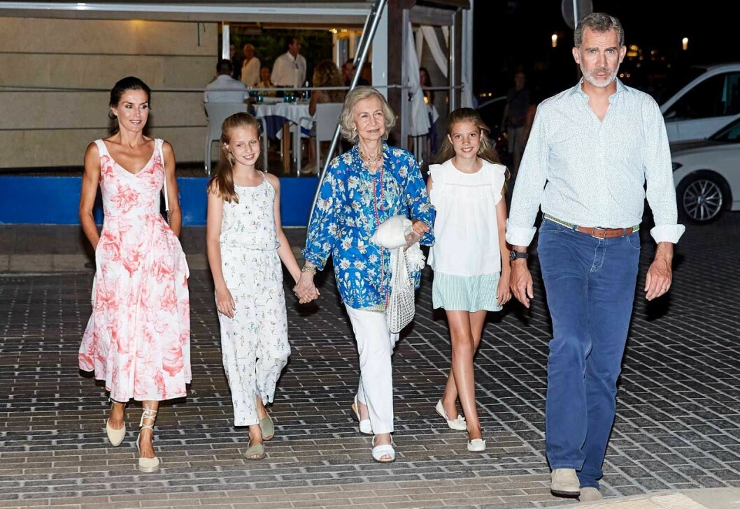 Felipe Sofia letizia sofia leonor