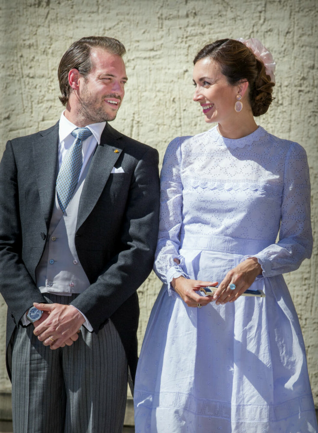 Prins Félix och prinsessan Clarie fick en son natten mot måndagen. Prins Félix och prinsessan Claire