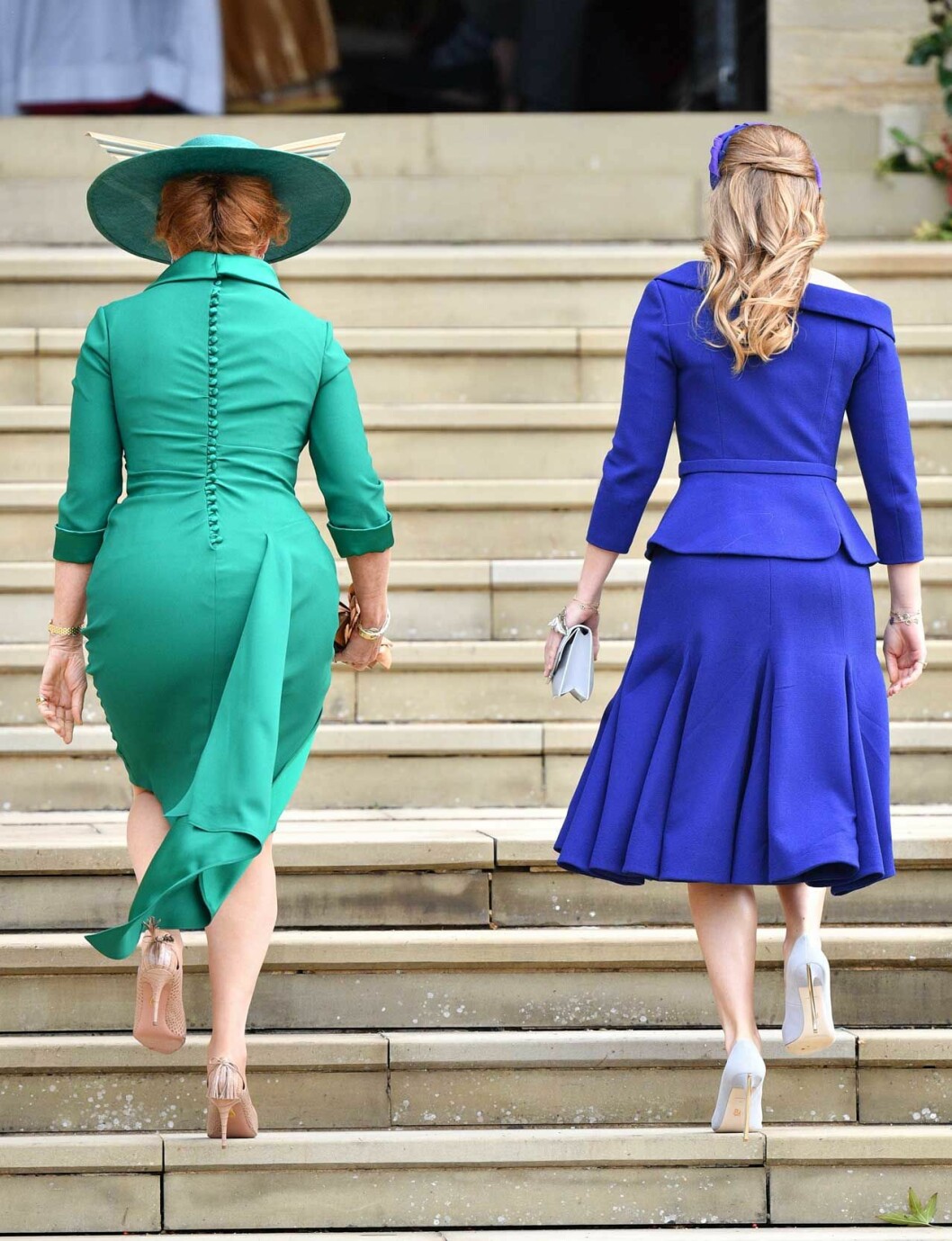 Sarah Ferguson och prinsessan Beatrice. Sarah Ferguson och prinsessan Beatrice.