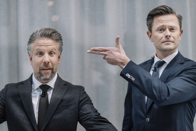 Filip Hammar och Fredrik Wikingsson.