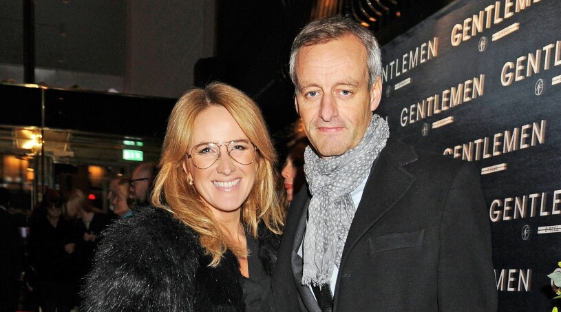 Denise Rudberg med maken Henrik. Foto: Fredrik Hessman