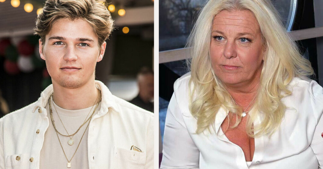 Mia Parnevik säger sitt efter att dottern Peg gjort slut med Filip Lamprecht. Filip Lamprecht och Mia Parnevik