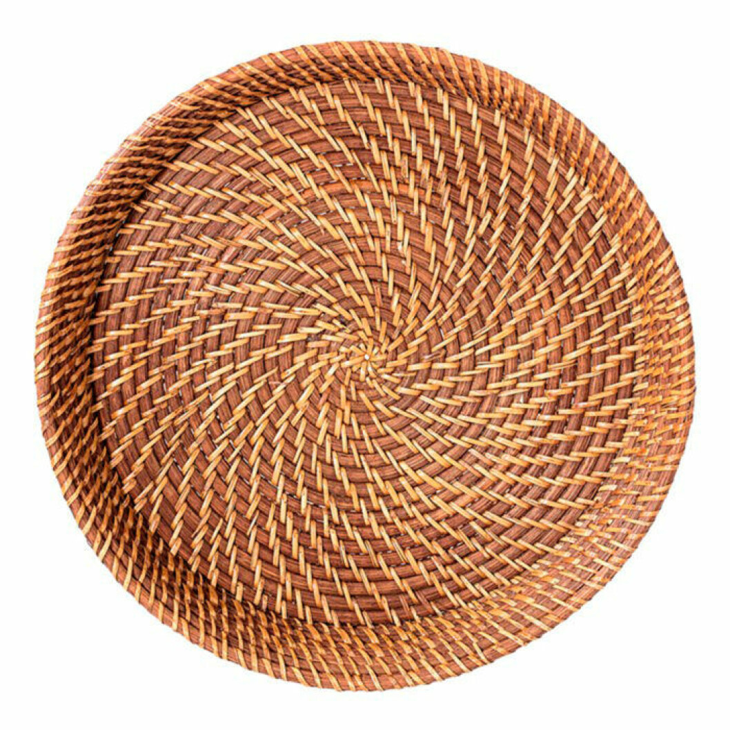 Flätad brödkorg