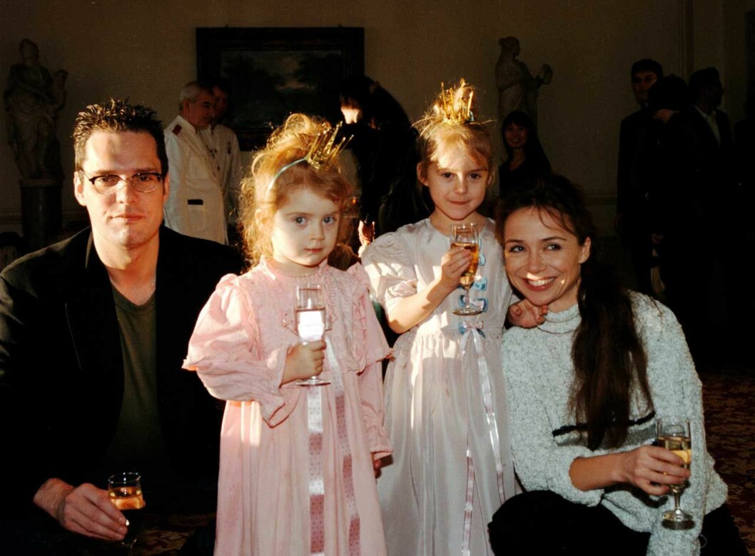 Thorsten Flinck, Happy Jankell, Felice Jankell och Annika Jankell. Thorsten Flick med Annika Jankell