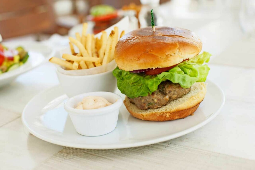 Hamburgarna på restaurangerna är ofta otroliga! Hamburgarna på restaurangerna är ofta otroliga!