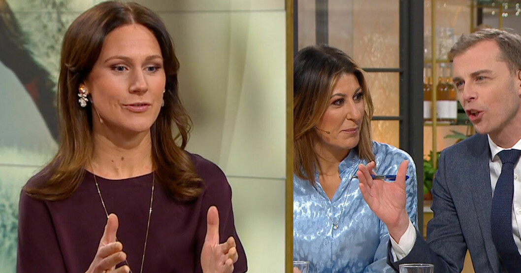Maria Forsblom var genuint upprörd! Maria Forsblom i Nyhetsmorgon