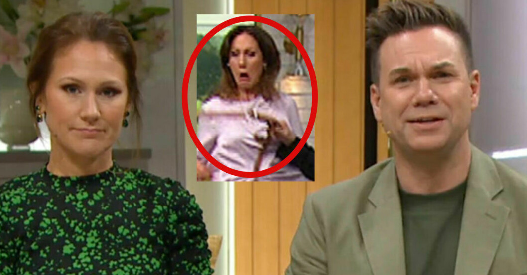 Rädslan förvandlade plötsligt Maria till Munchs Skriet! Maria Forsblom i Nyhetsmorgon