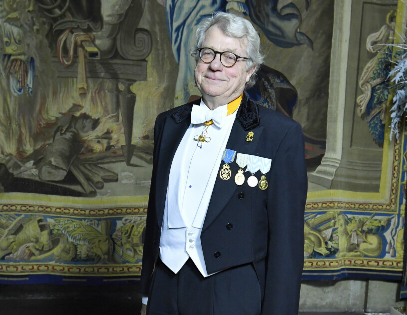 Redo att rycka ut om någon gäst skulle må dåligt: Förste Livmedikus Mårten Rosenqvist i tjänst vid en av kungaparets middagar på Stockholms slott. Förste Livmedikus Mårten Rosenqvist Kungafamiljens läkare
