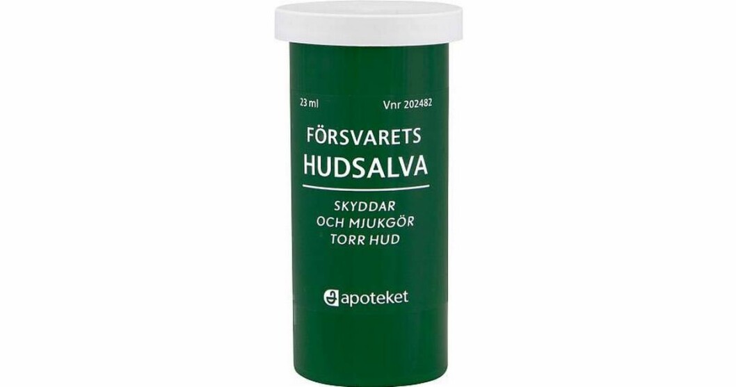 Försvarets hudsalva