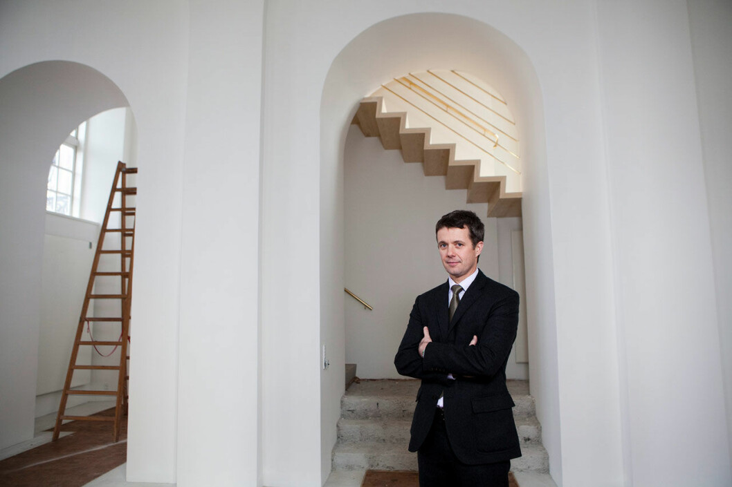 Kronprins Frederik var väldigt involverad i renoveringen. Kronprins Frederik var väldigt involverad i renoveringen.