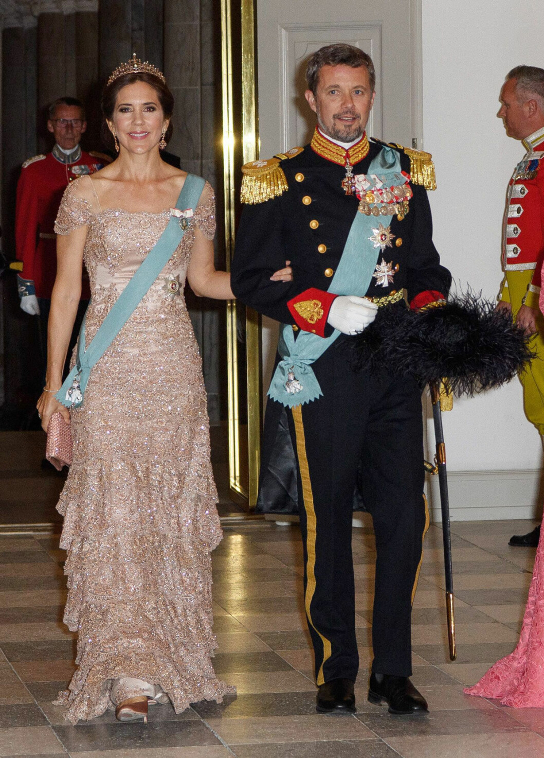Kronprinsessan Mary och kronprins Frederik. Kronprinsessan Mary och kronprins Frederik.