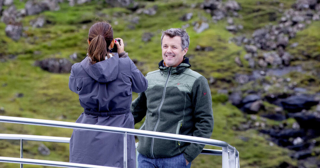 kronprins Frederik och kronprinsessan Mary
