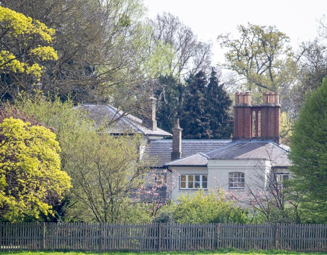 Nu ”övergivna” Frogmore Cottage, ett stenkast från Windsor Castle. Meghans och prins Harrys nya hem Frogmore Cottage i Windsor.