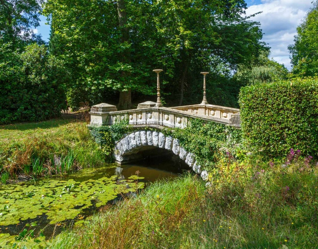 I slottsparken vid Frogmore Cottage. I slottsparken nära prins Harrys och hertiginnan Meghans nya hem Frogmore Cottage på Windsor Castle.