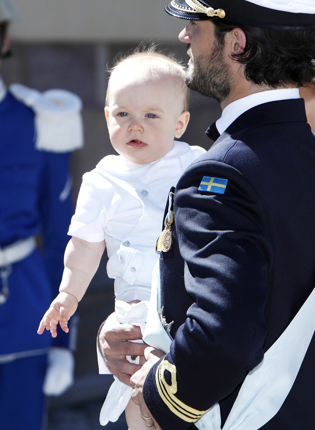 Prins Gabriel är en kopia av mamma Sofia som barn. Prins Gabriel är en kopia av mamma Sofia som barn.