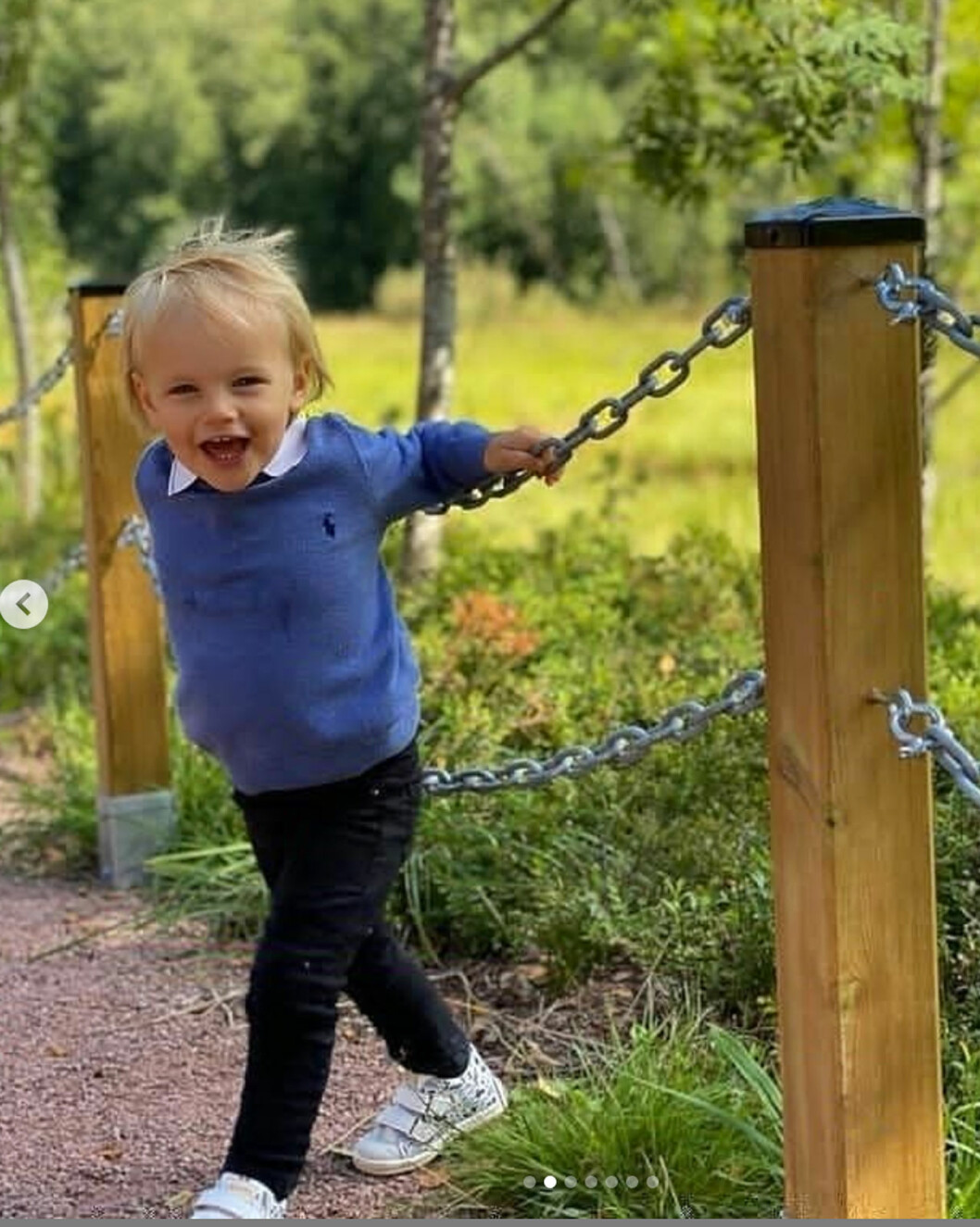Vilken charmprins! Prins Gabriel i Säterdalens naturreservat