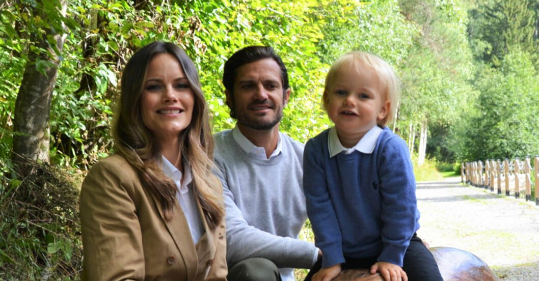 Sofia, Carl Philip och Gabriel. Prinsessan Sofia, prins Carl Philip och prins Gabriel