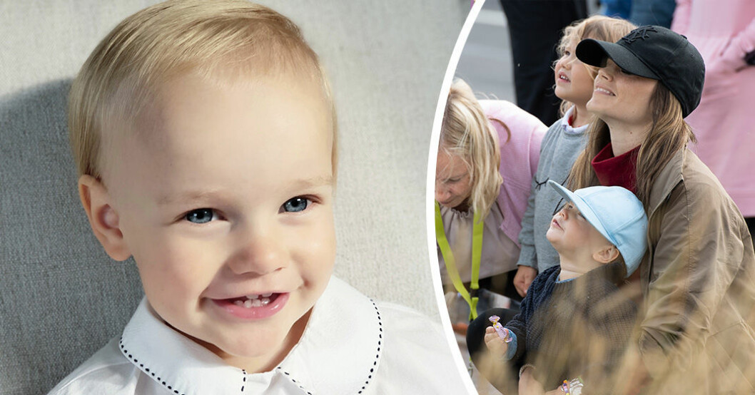 Prins Gabriel 3 år! Sofia bjuder på privat födelsedagsbild