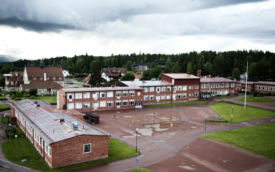 Det var i den gamla skolan (numera riven) som prinsessan Sofia gick i sina nio år.