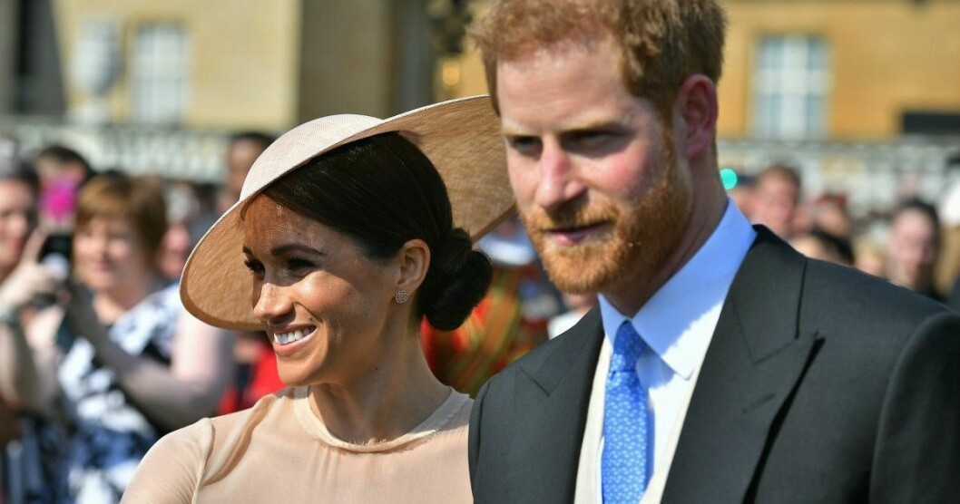 Prins Harry och Meghan.