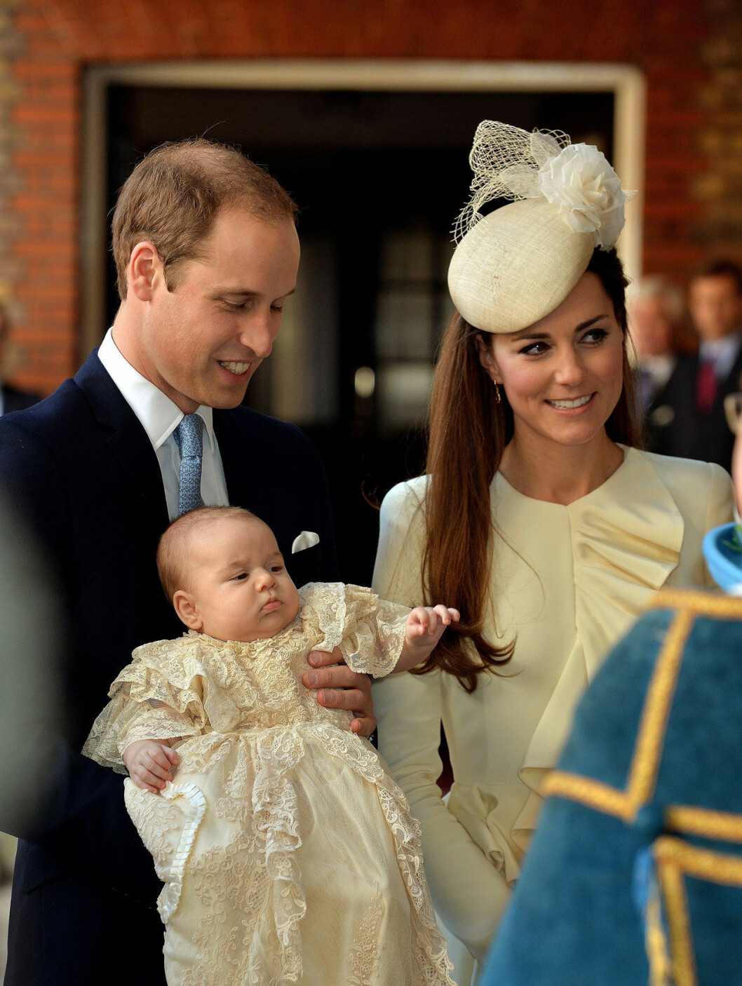 Det var också här som Kate och William döpte prins George. Prins George döptes i Chapel Royal på St James's Palace.