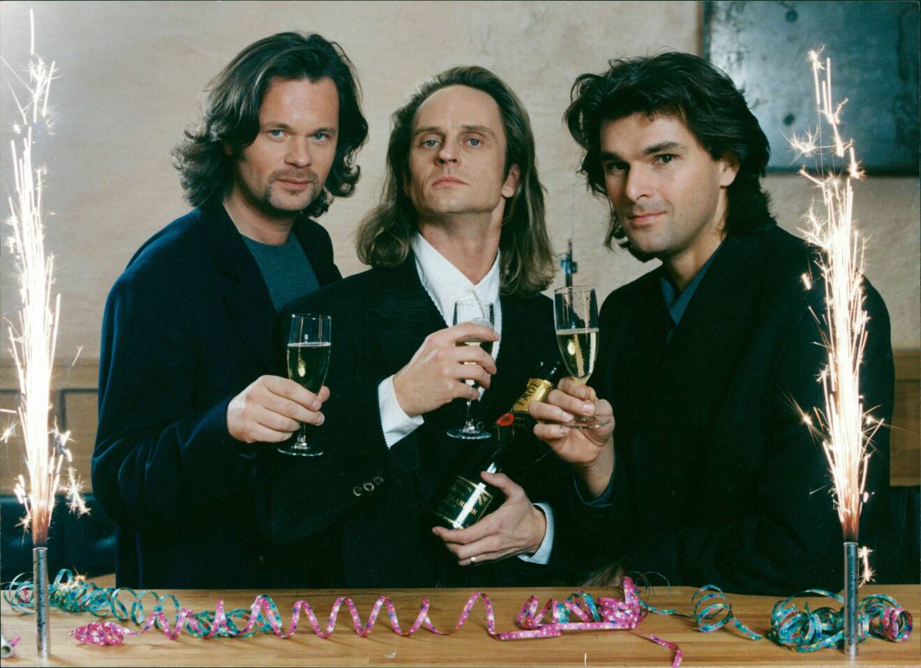 Anders Glenmark, Thomas "Orup" Eriksson och Niklas Strömstedt 1994