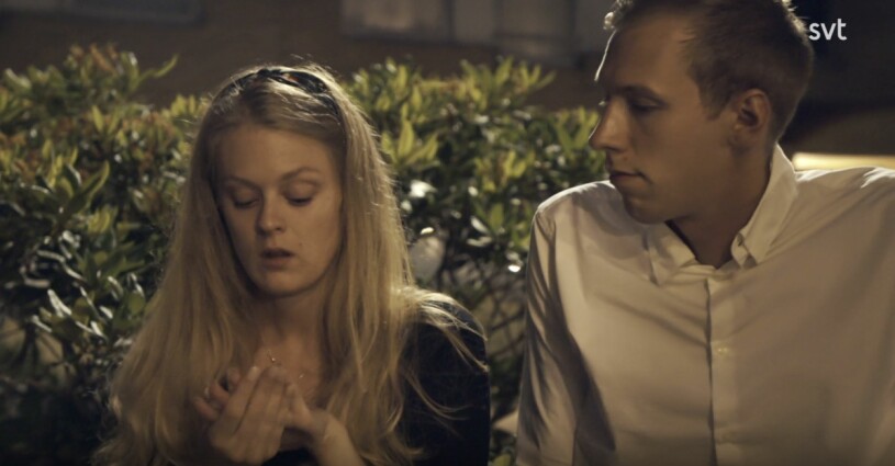 Sofia Lindhes och Anton Pehrsons midsommarfirande slutade inte som de hade tänkt sig.