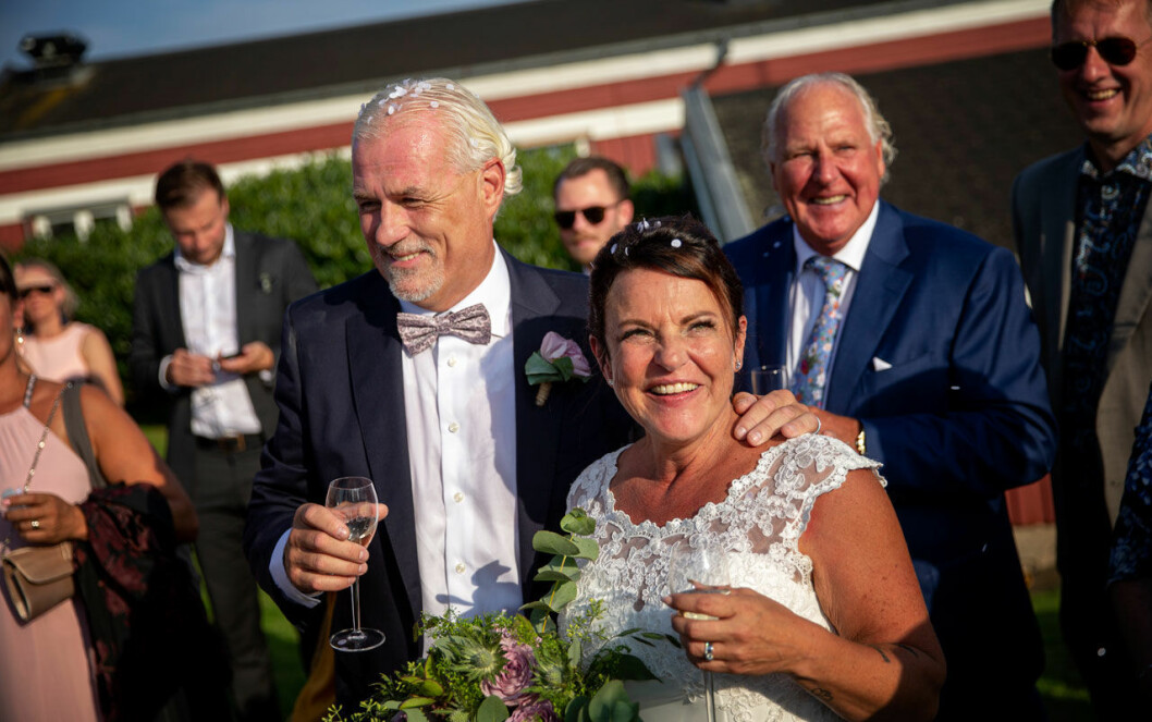 Vilken lyckad kärleksfest för Glenn och Camilla! glenn hysén Camilla Lenndott
