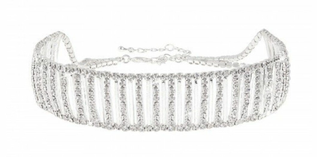 Glitterhalsband
