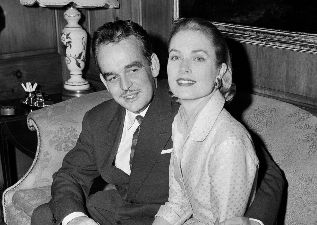 Grace Kelly vid sin förlovning