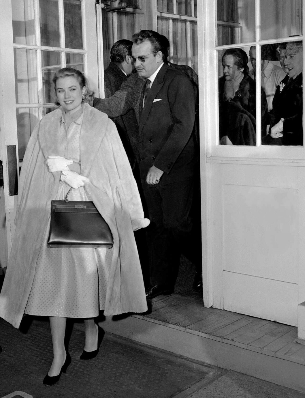 Grace Kelly och hennes Kelly-väska. Grace Kelly
