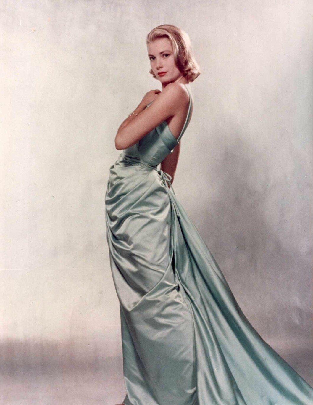 Grace Kelly, senare känd som furstinnan Grace. 
