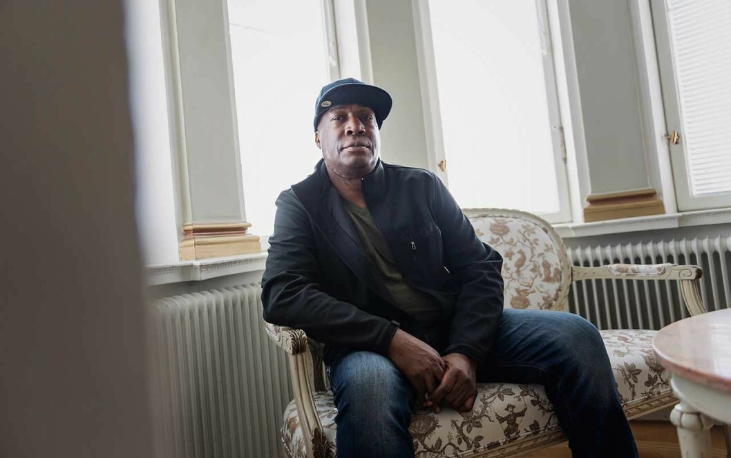Hiphopartisten Grandmaster Flash. Hiphopartisten Grandmaster Flash.