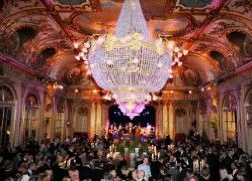 Det var här på Grand Hotel som festen hölls. Det var här på Grand Hotel som festen hölls.