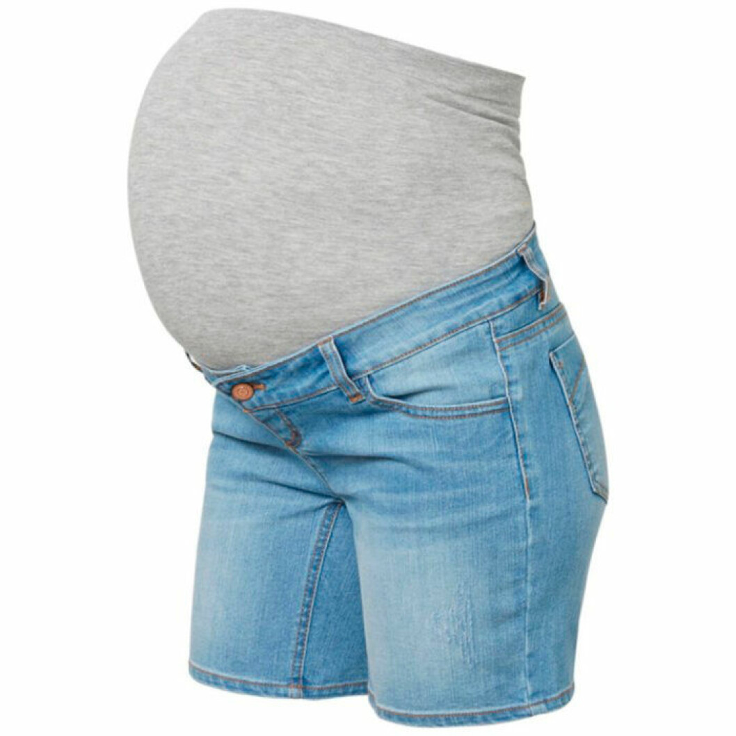 Jeansshorts för gravida