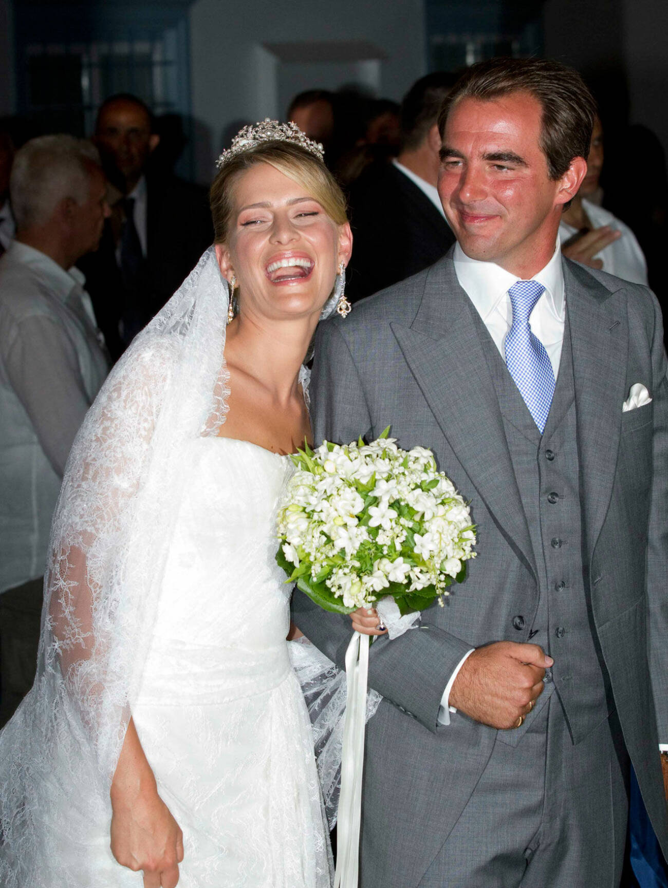 Lyckliga paret Tatiana och prins Nikolaos av Grekland firade åtta-årig bröllopsdag den 25 augusti.