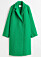 grön kappa för dam från H&amp;M