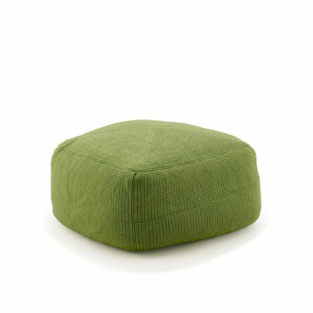 Grön sittpuff från Svenssons i Lammhult
