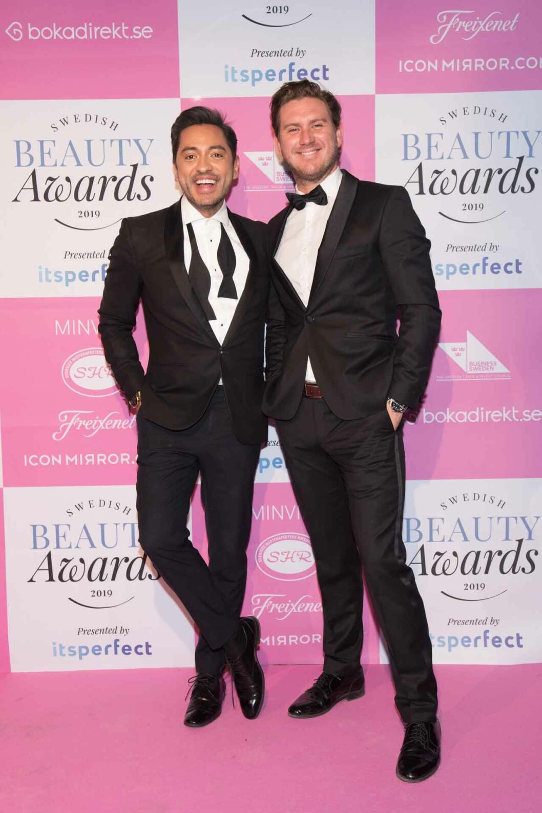 Groomingexperten Alexander Catalan och Joachim Dannapfel var stiliga.