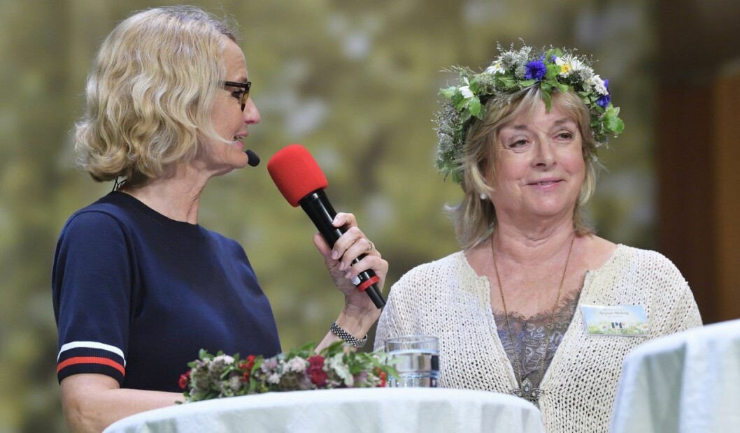 Grynet Molvig var sommarvärd i P1 2019. Grynet Molvig var sommarvärd i P1 2019.